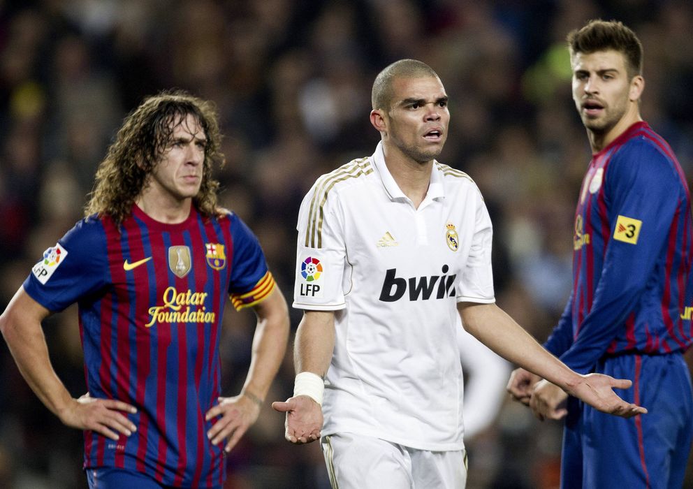Foto: Pepe, en un partido ante el Barcelona