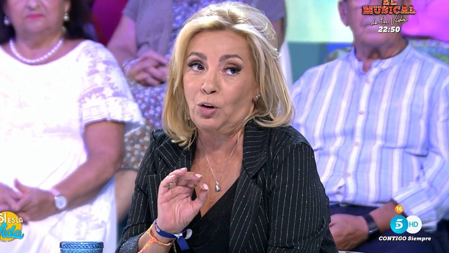 Carmen Borrego, en 'Así es la vida'. (Telecinco)