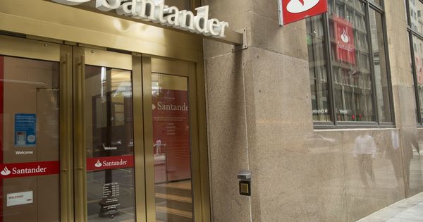 Foto: Oficina de Banco Santander. (Efe)