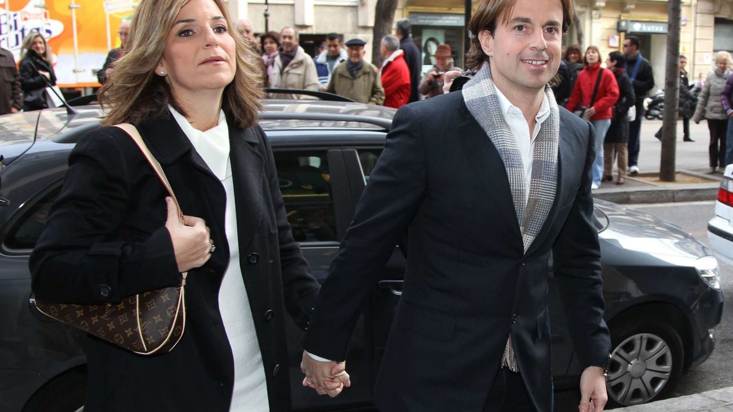 Arantxa Sánchez Vicario y su esposo, Josep Santacana, en una imagen de archivo. (Gtres)