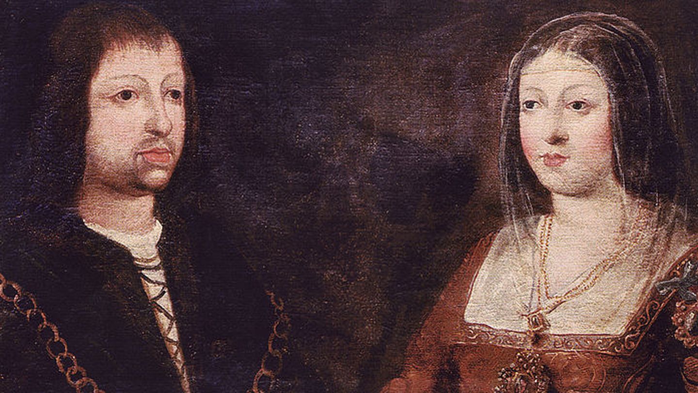 Retrato de la boda de Fernando de Aragón e Isabel de Castilla