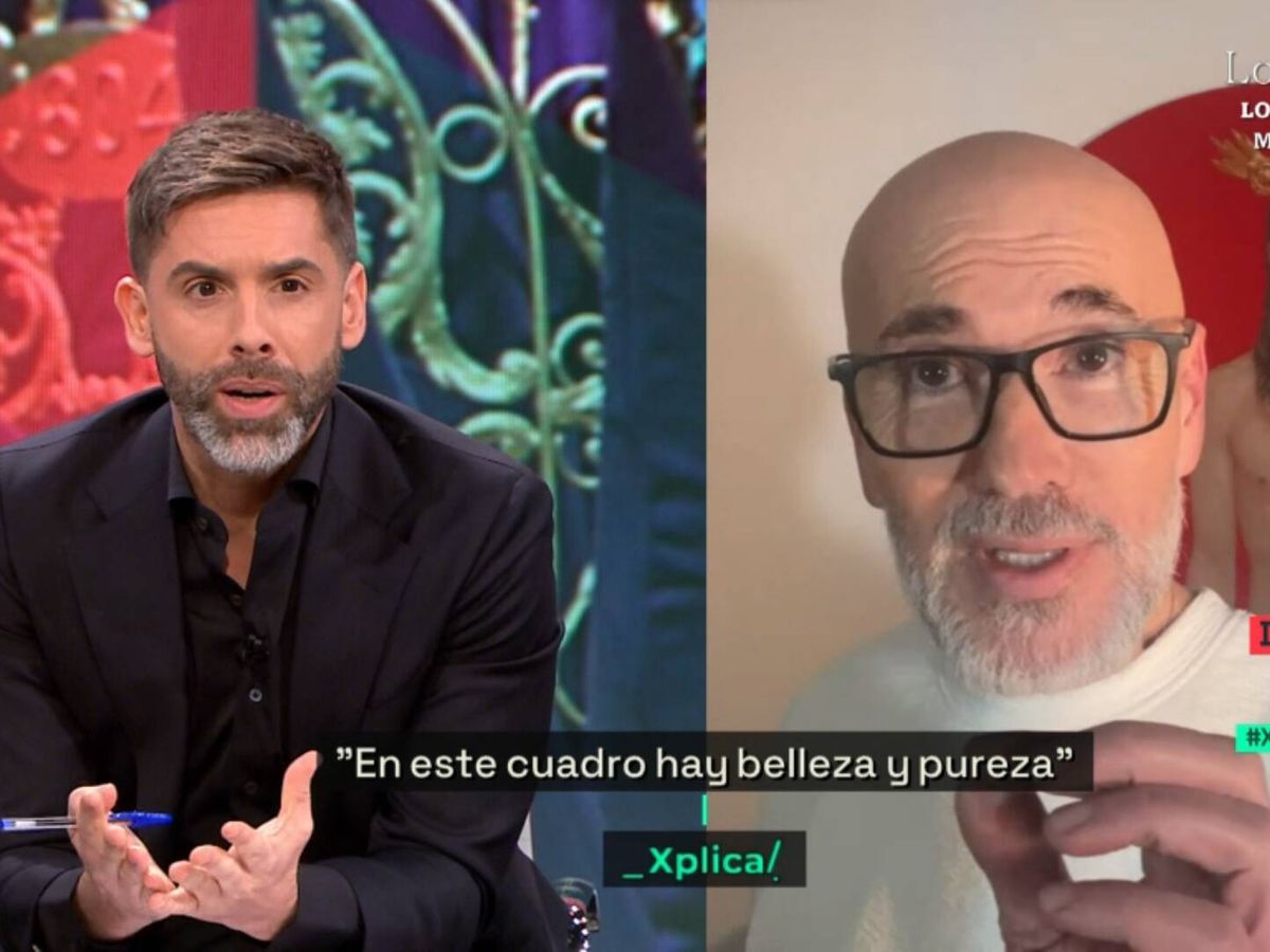 Foto: José Yélamo entrevista a Salustiano García en 'La Sexta Xplica'. (Atresmedia)