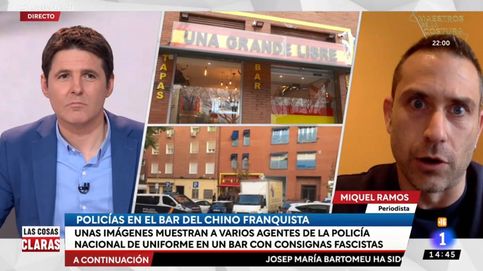El programa de Jesús Cintora señala a policías por comer en un bar fascista