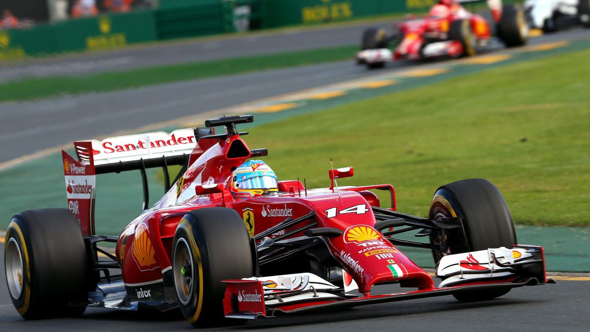 El rojo Ferrari empieza también gris en 2014