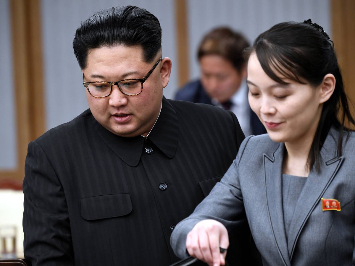 Foto:   Kim Jong-un y su hermana Kim Yo-jong. (Getty)
