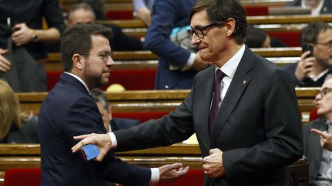 Aragonès y el PSC cierran un acuerdo para los presupuestos de 2024 sin los Comunes