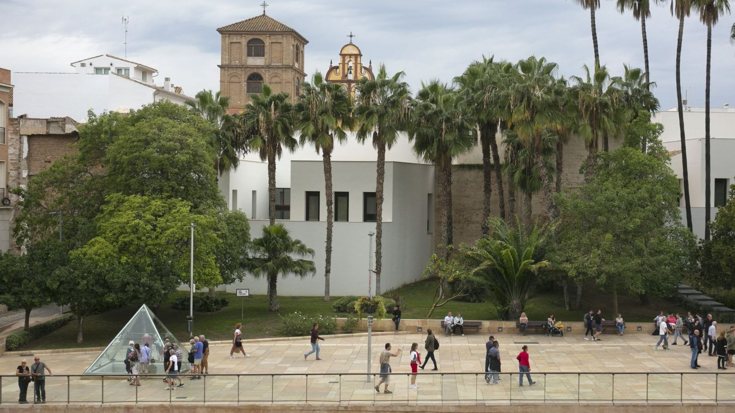 Vista del Museo Picasso de Málaga. (EFE/ Álvaro Cabrera)
