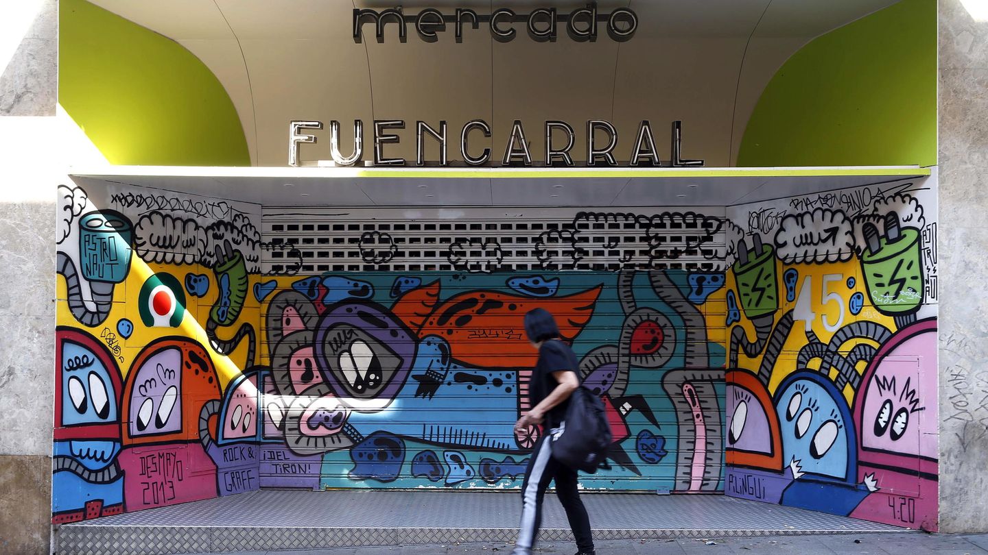 Mercado de Fuencarral. Foto: Efe.