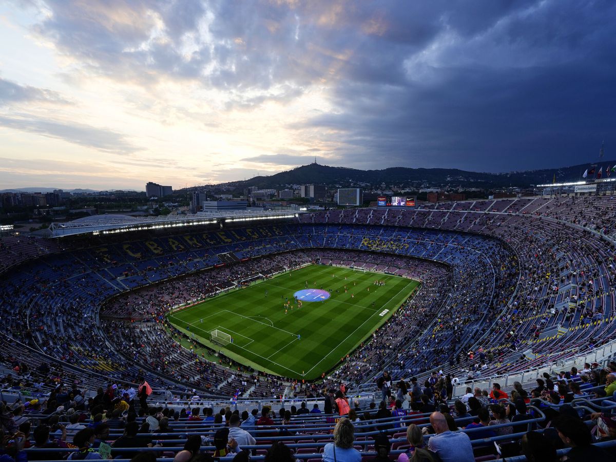 Foto: Vista del estadio Camp Nou. (EFE/Alejandro García)