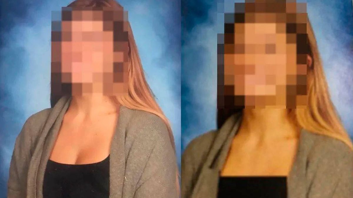 Un instituto usa el Photoshop para tapar el escote a las alumnas en las fotos del anuario