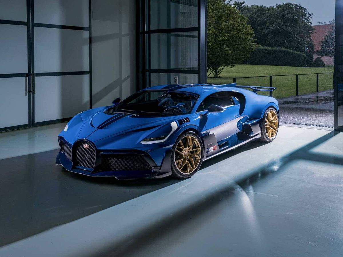 Foto: Con este Bugatti Divo en color azul se cierra la producción de un modelo que pasará a la historia. 