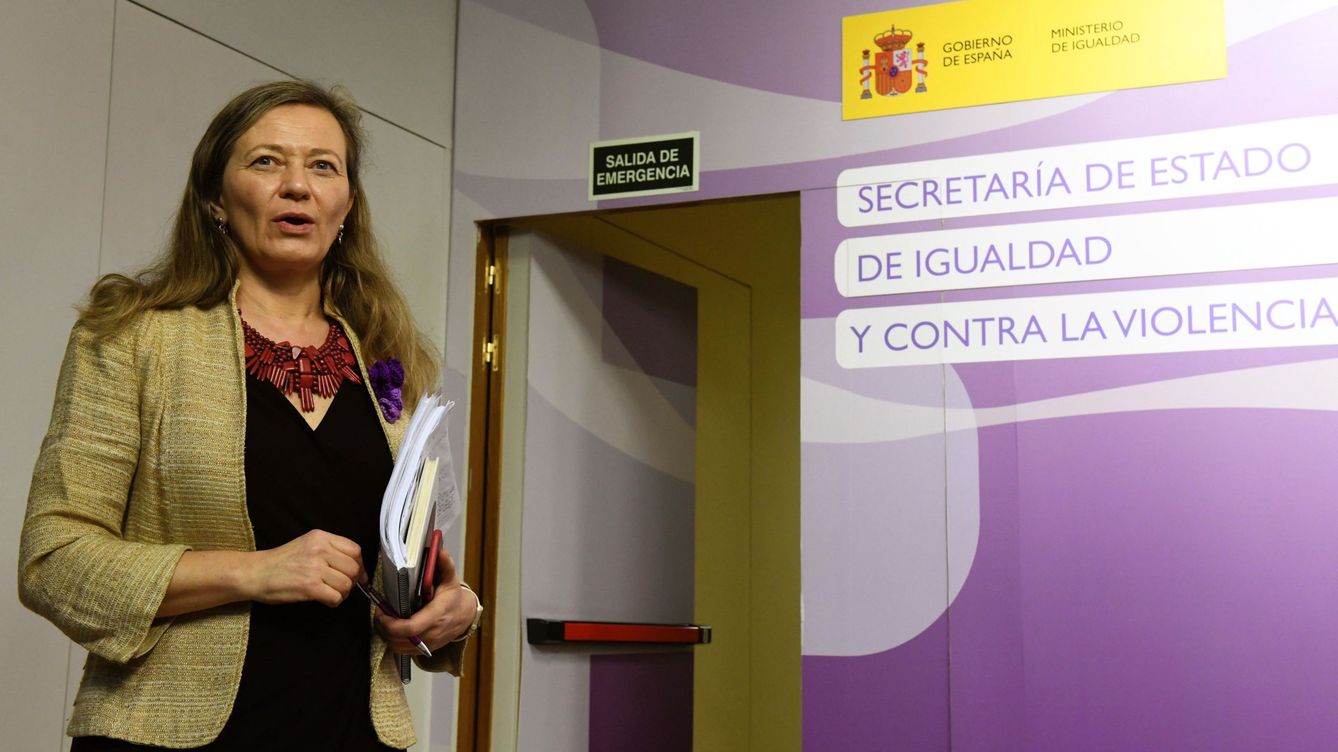 Foto:  La delegada del Gobierno contra la Violencia de Género, Victoria Rosell. EFE Víctor Lerena