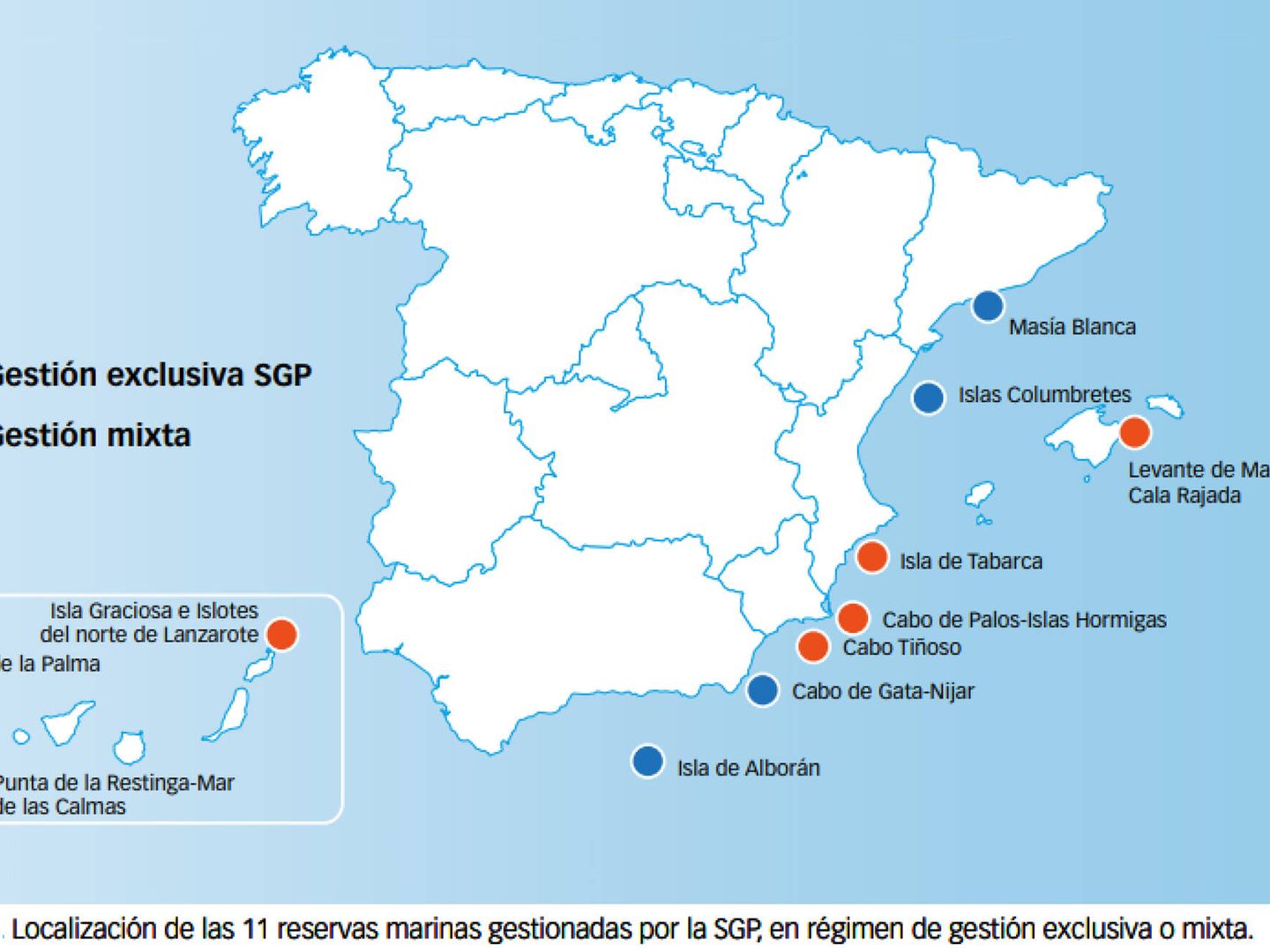 Reservas marinas españolas. (lamoncloa.gob.es)