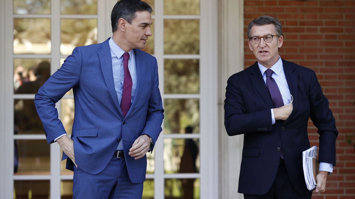 Sánchez y Feijóo fracasan en la búsqueda de un pacto económico tras su primera cita en Moncloa