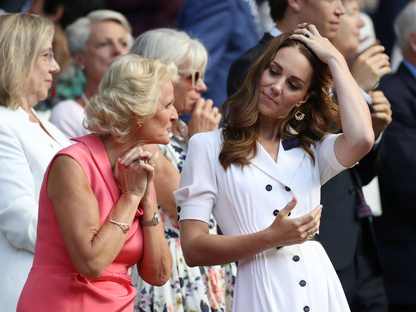 Kate, en Wimbledon el pasado 2 de julio. (Reuters)