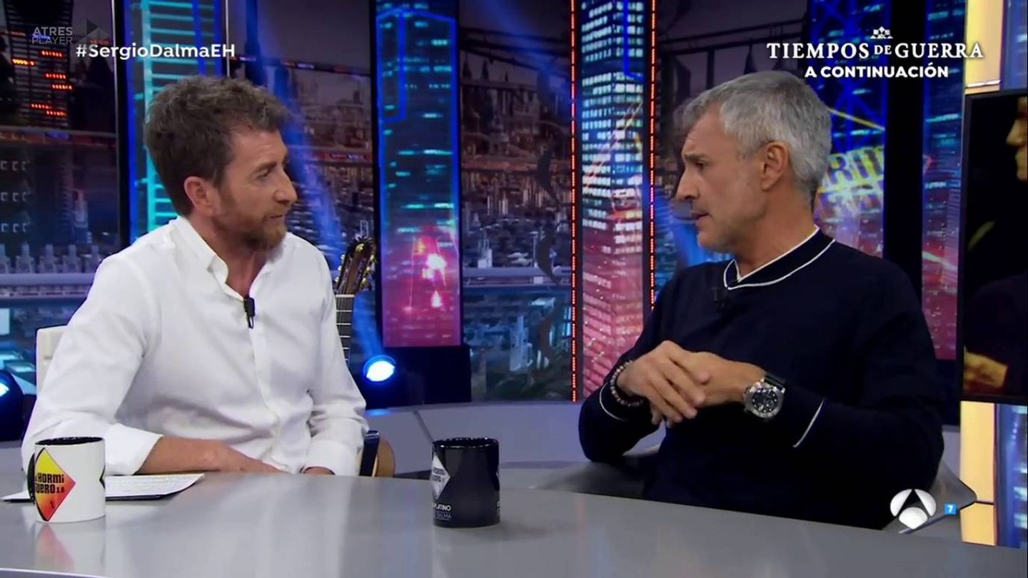 Sergio Dalma en 'El hormiguero' junto a Pablo Motos. (Atresmedia TV)