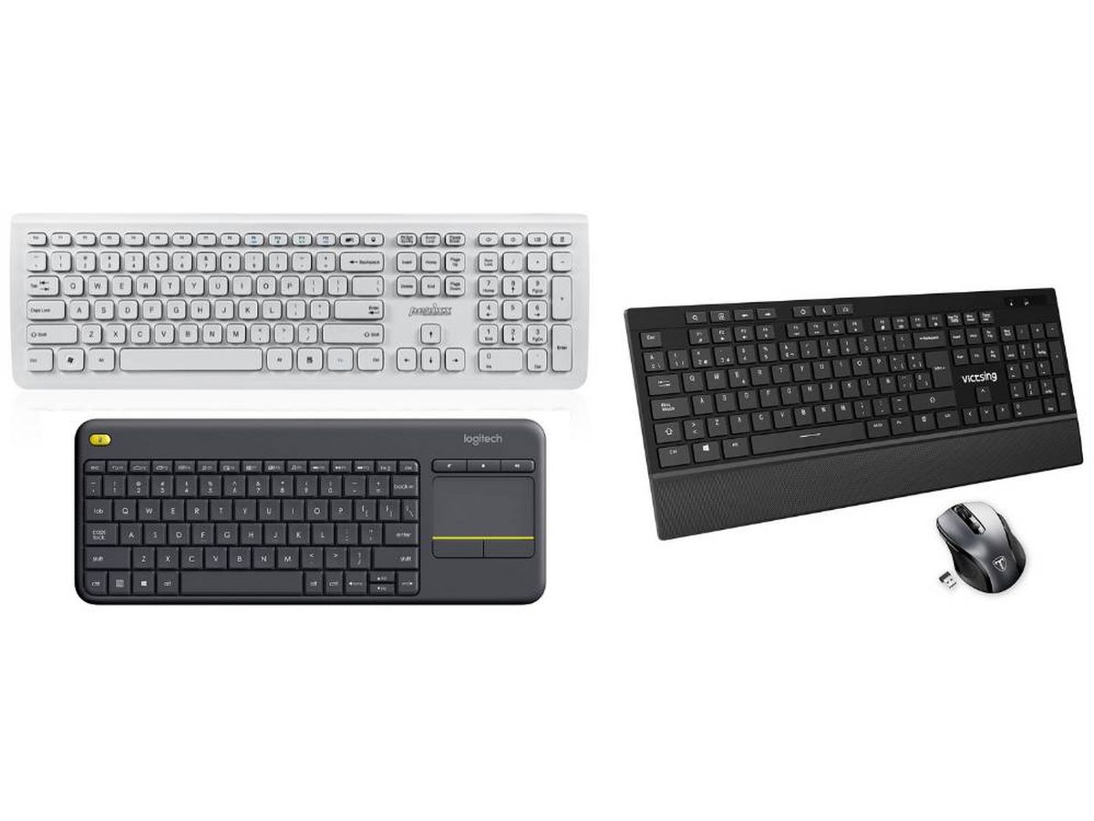 Foto: Los mejores teclados inalámbricos para PC, smartphones o TV