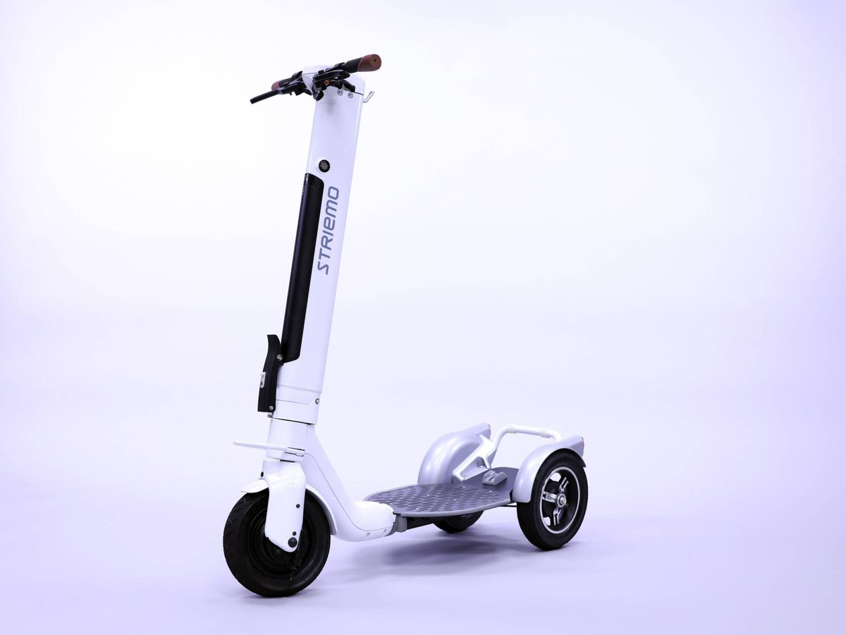 Un patinete eléctrico de tres ruedas con asistencia al equilibrio, lo  último de Honda
