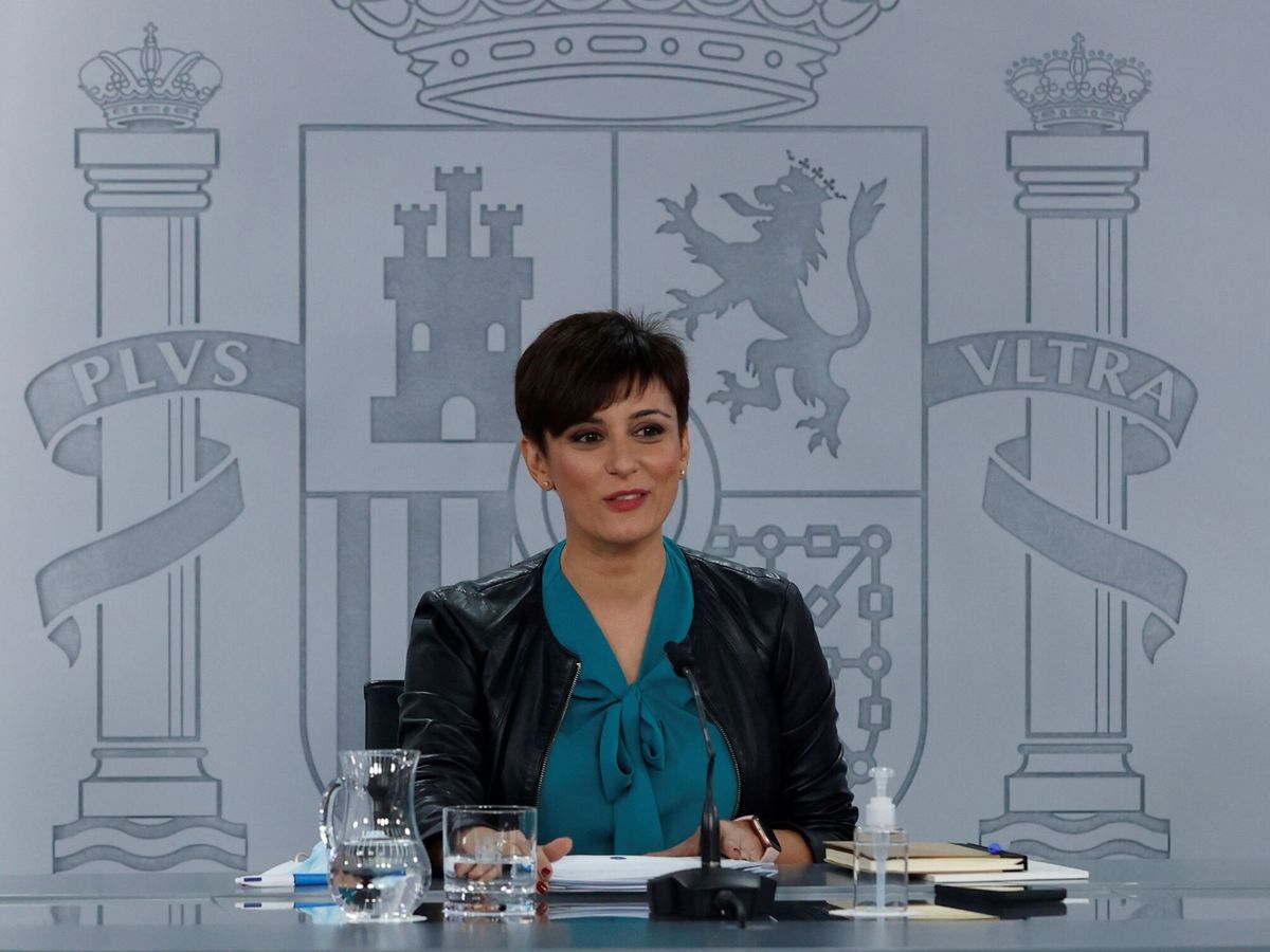 Foto: La ministra portavoz, Isabel Rodríguez. (EFE/J. J. Guillén)
