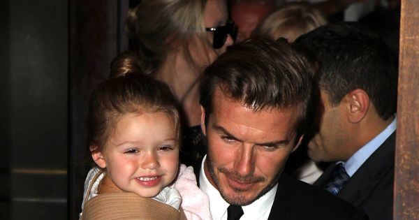 Foto: David Beckham junto a su hija Harper en una imagen de archivo. (Gtres)