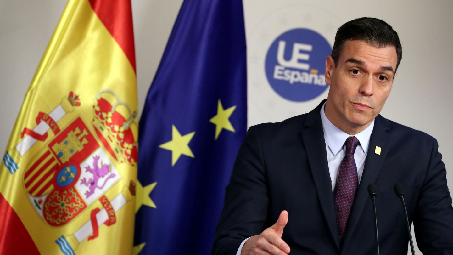 Pedro Sánchez, presidente del Gobierno, tras una cumbre europea. (Reuters)