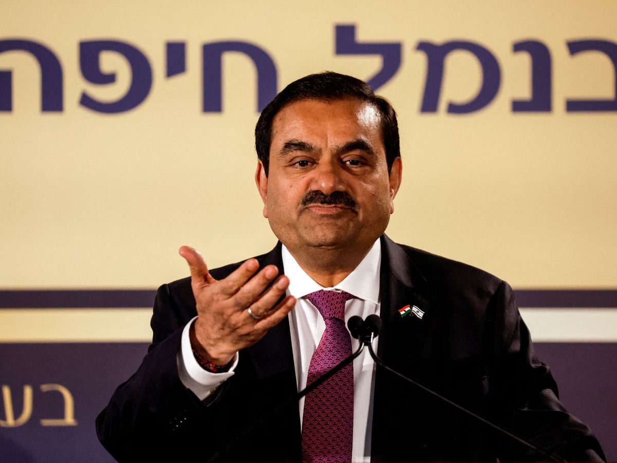 Foto: Gautam Adani, presidente de la multinacional Adani Group. (Reuters/Amir Cohen)