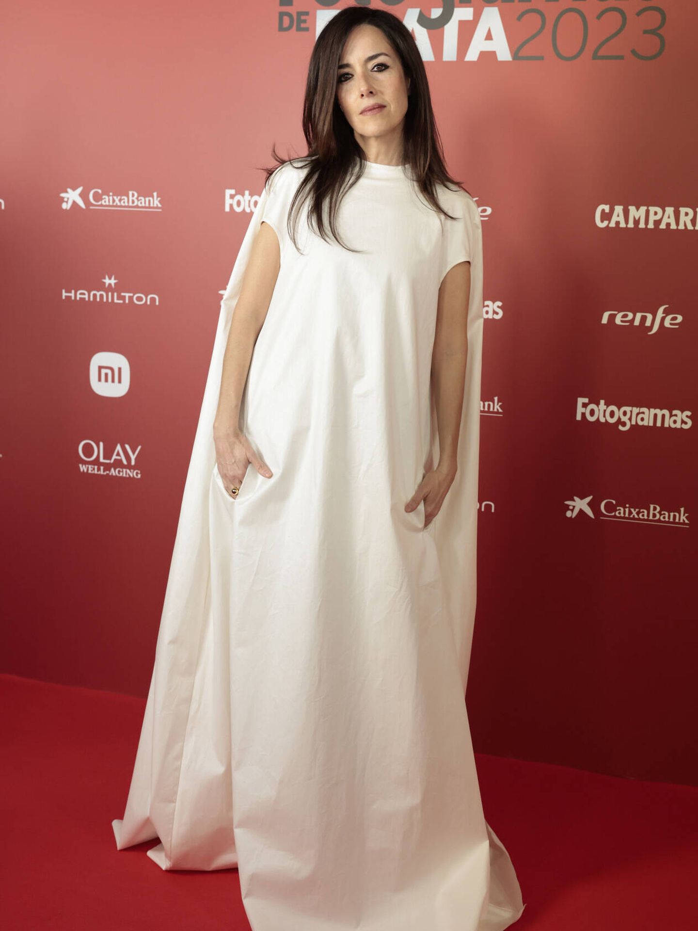 Cecilia Suárez, en la alfombra roja de los premios Fotogramas de Plata 2023. (Gtres)