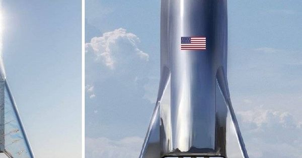 Esta es la primera imagen real del gigantesco cohete para ir a Marte de Elon Musk