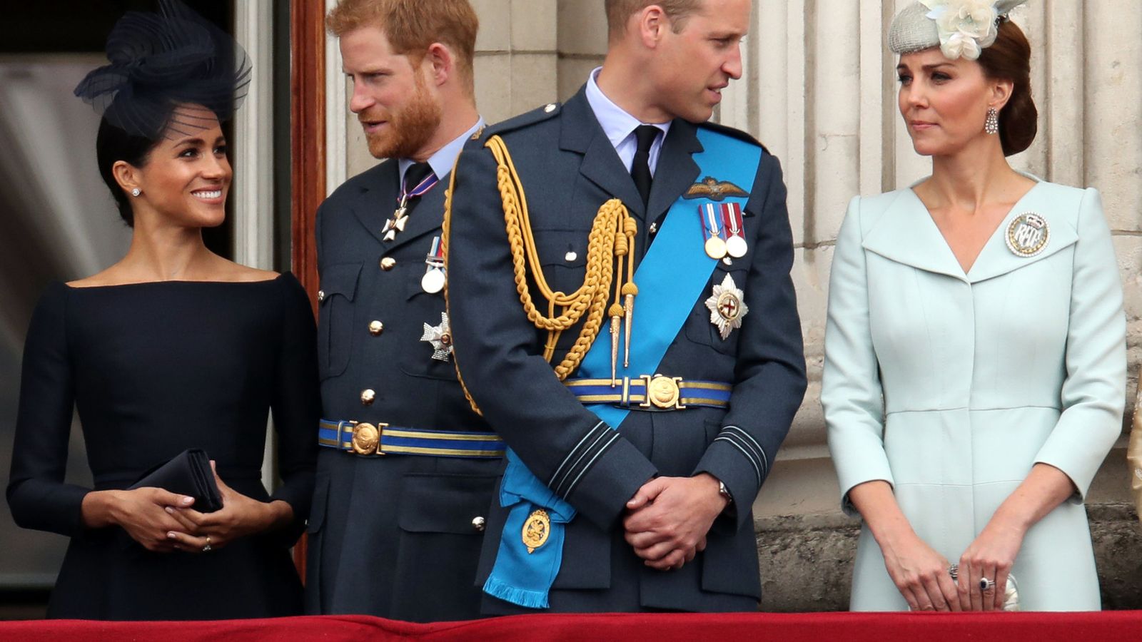 Foto:  Los duques de Sussex y los de Cambridge. (Reuters)