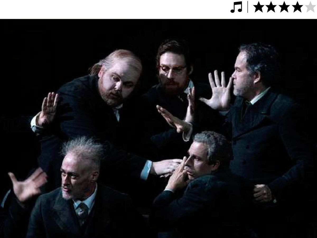 Foto: Uno de los ensayos de la nueva producción de 'Los maestros cantores' de Wagner.  (Teatro Real/Javier del Real)