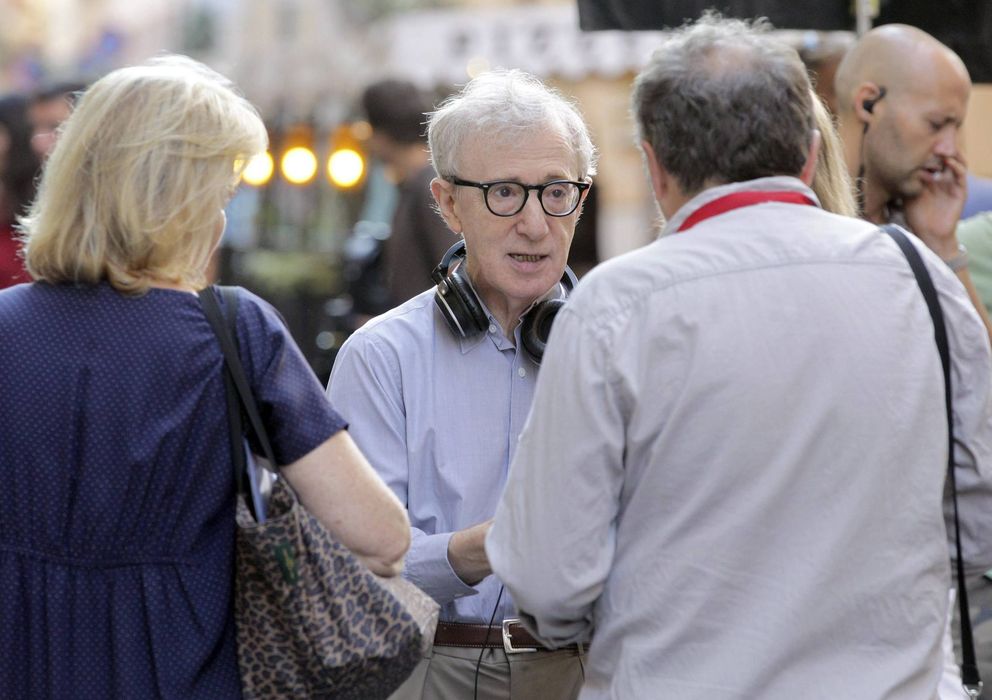 Foto: Woody Allen durante el rodaje de 'The Bop Decameron' (Efe).