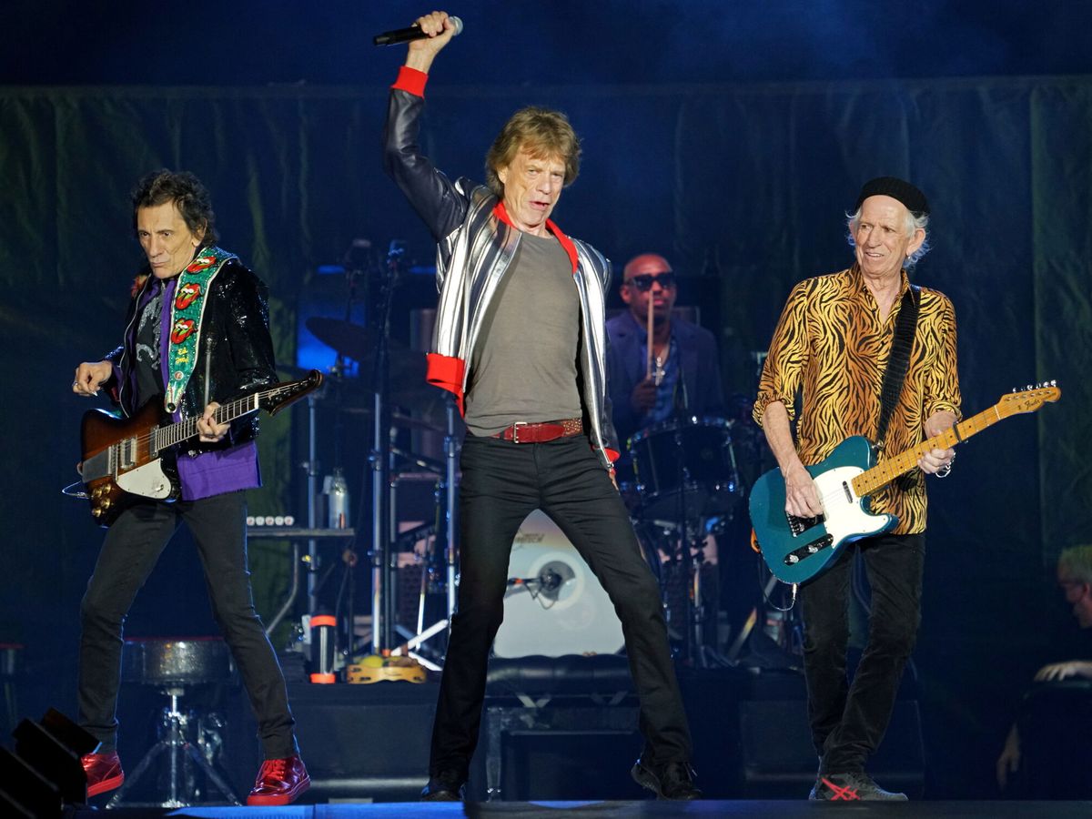 Foto: Los Rolling Stones en su primer concierto tras retomar el 'tour' No filter. (Reuters) 