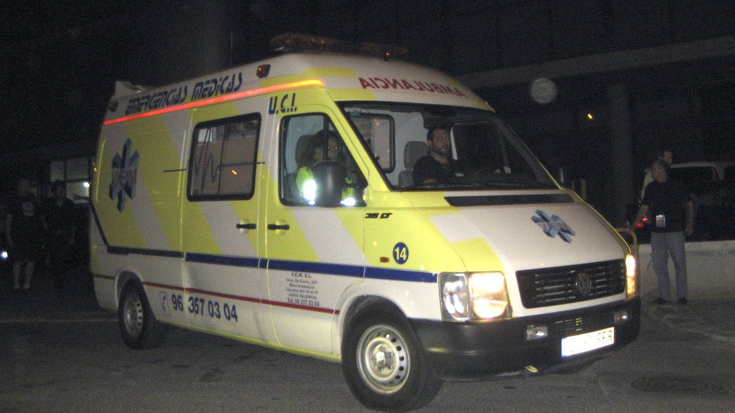 Las ambulancias tuvieron que atender a cinco personas (EFE/Kai Försterling)