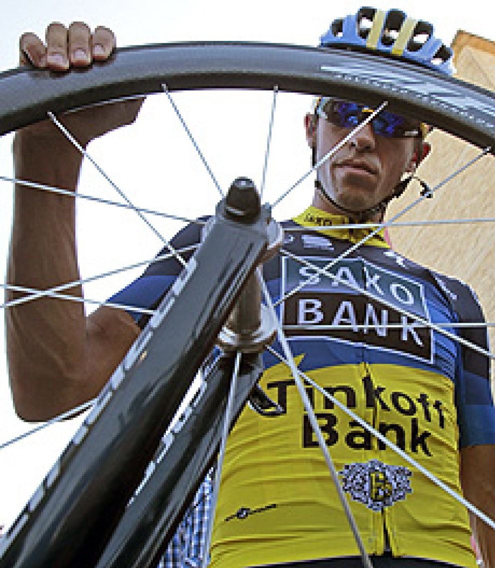 Foto: La chispa de Contador frente a la serenidad de Froome, dos métodos y un mismo optimismo
