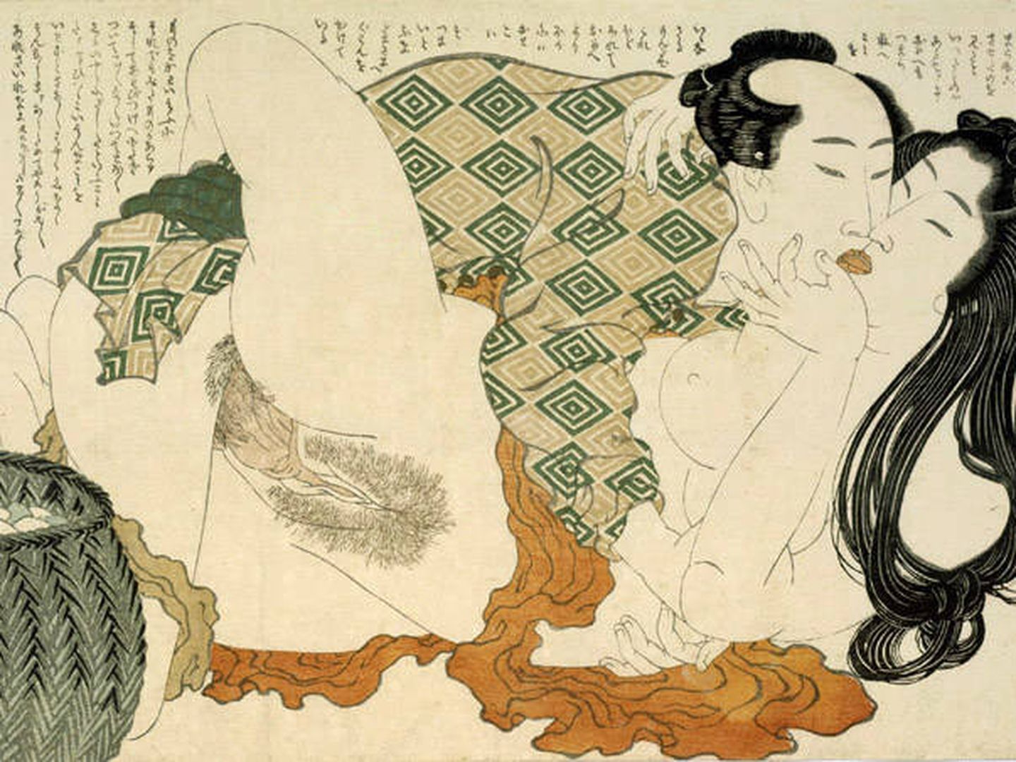 'Shunga' de Katsushika Hokusai. (1815)