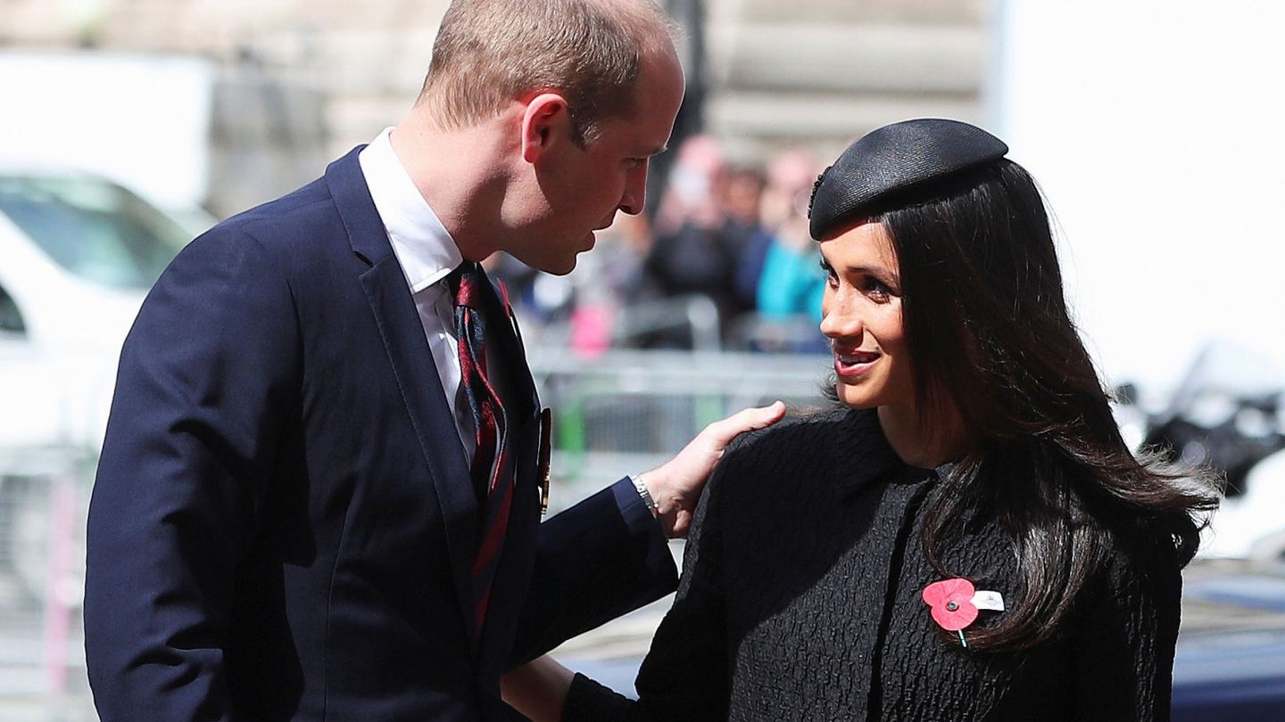 Meghan y el duque de Cambridge. (Reuters)