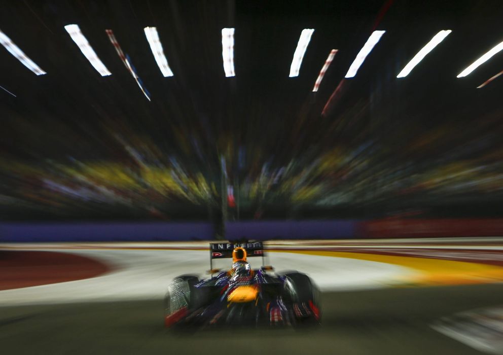 Foto: Vettel ha sido el dominador de los últimos entrenamientos en Singapur.