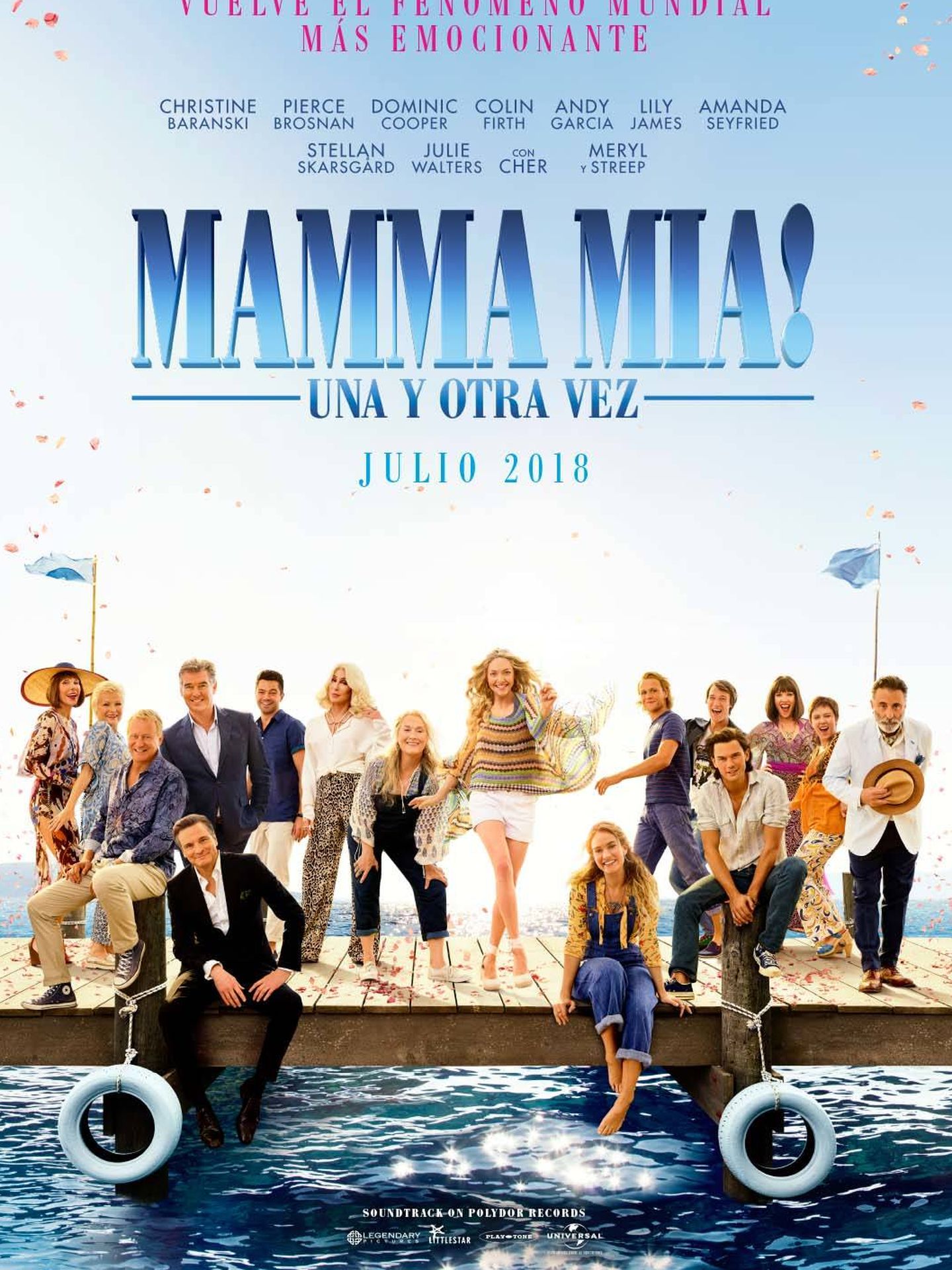 Cartel de 'Mamma Mia! Una y otra vez'.