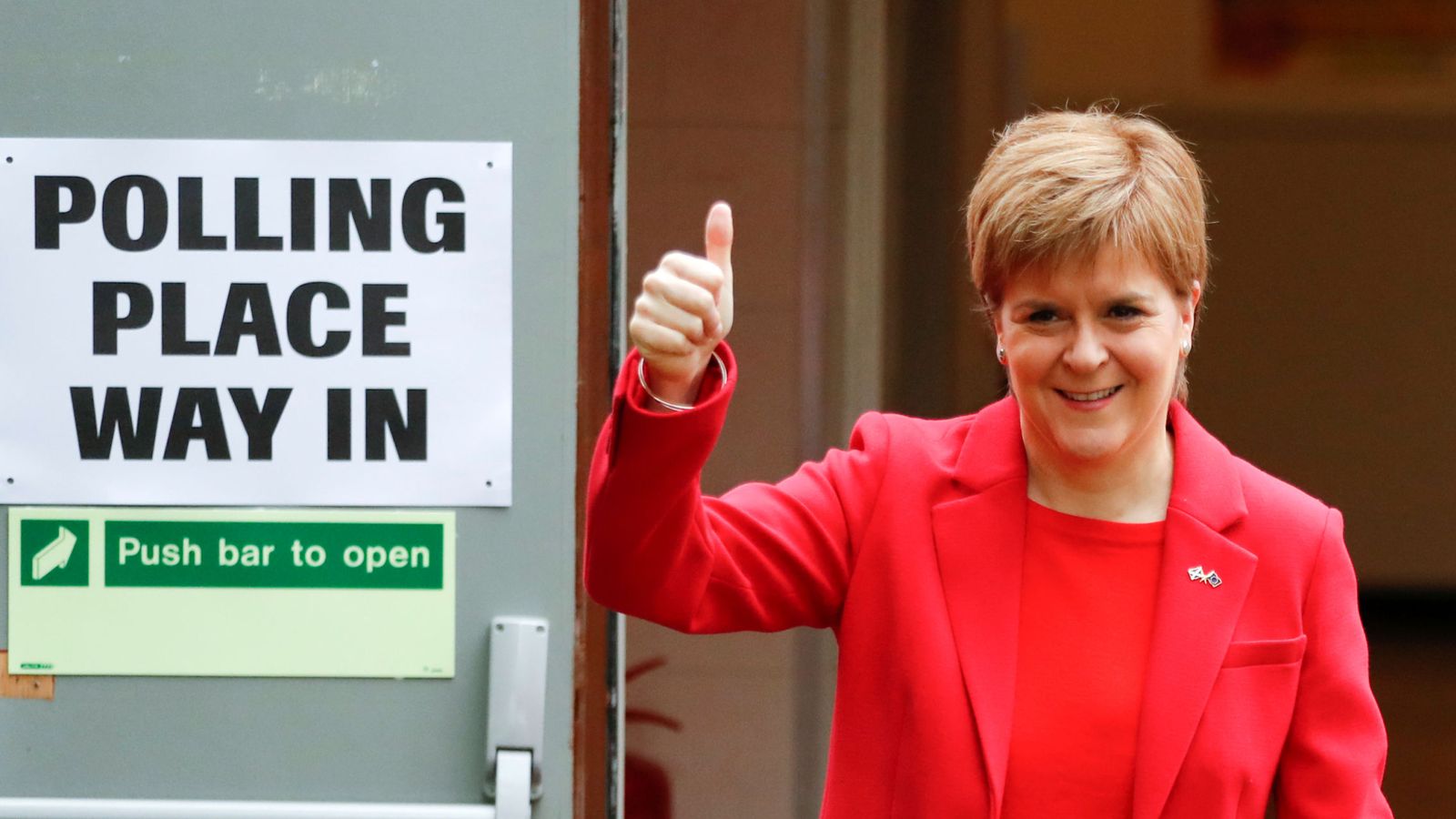 Foto: La primera ministra de Escocia, Nicola Sturgeon. (Reuters)
