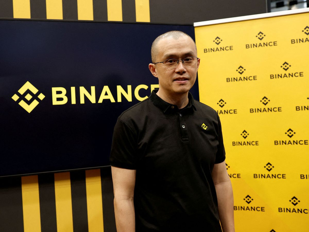 Foto: Changpeng Zhao, fundador de Binance. (Reuters/Benoit Tessier)