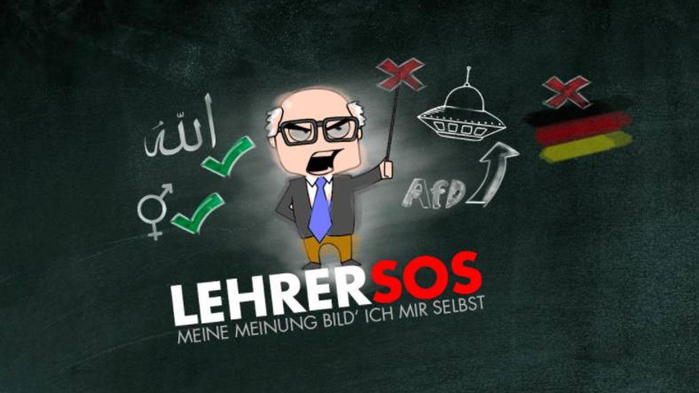 La portada de la plataforma de denuncia deja ver lo que creen 'doctrina': educación de género e Islam y criticar AfD o Alemania 