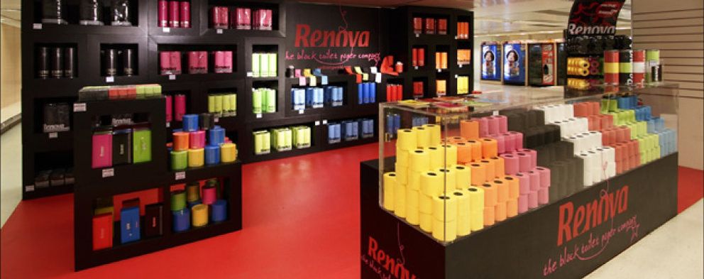 Foto: Renova abre la primera boutique de papel higiénico de España