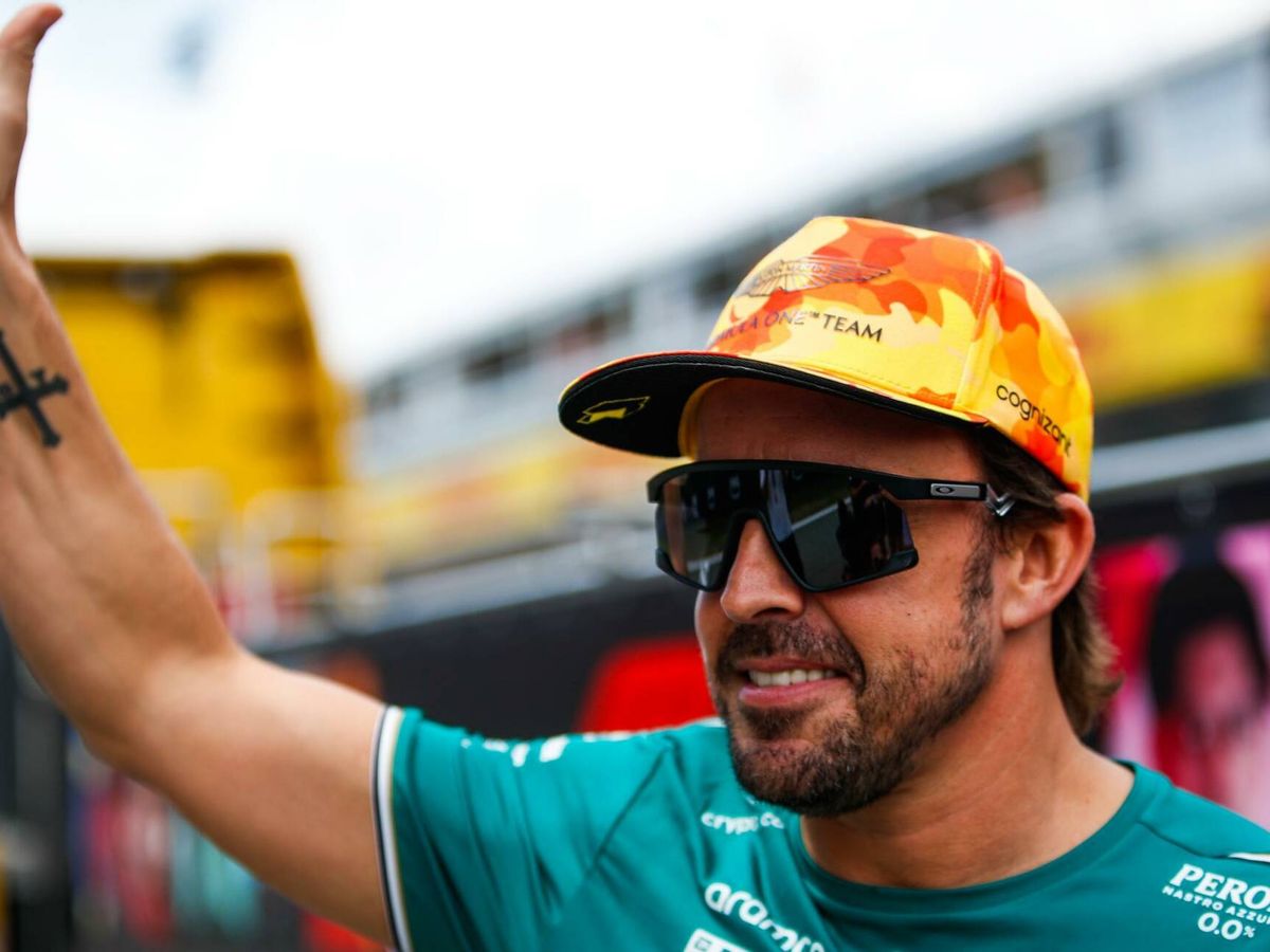 Foto: Fernando Alonso, durante el Gran Premio de España.