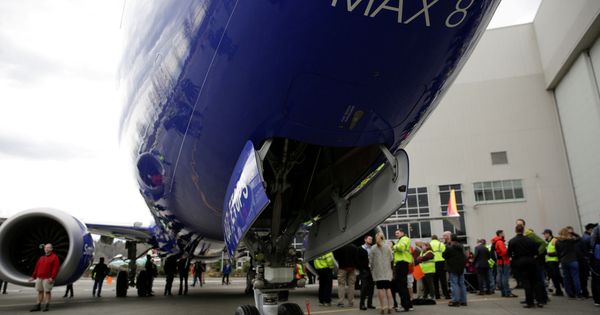 Foto: Modelo Boeing 737 MAX 8 (Reuters)