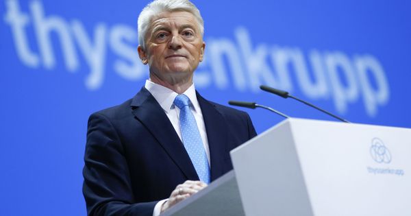 Foto: El CEO de ThyssenKrupp, Heinrich Hiesinger, acaba de presentar su renuncia al cargo por discrepancias en el accionariado. (Reuters)