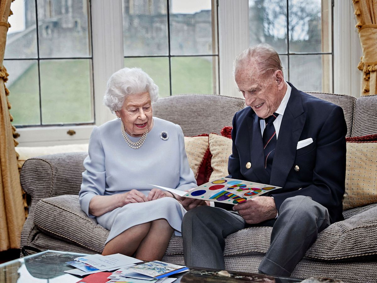 Foto: La reina y el duque de Edimburgo. (Reuters)