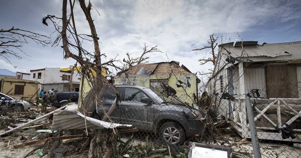 Foto: Vista de varios de los daños ocasionados por el huracán Irma en Philipsburg, en la isla de San Martín. (EFE)