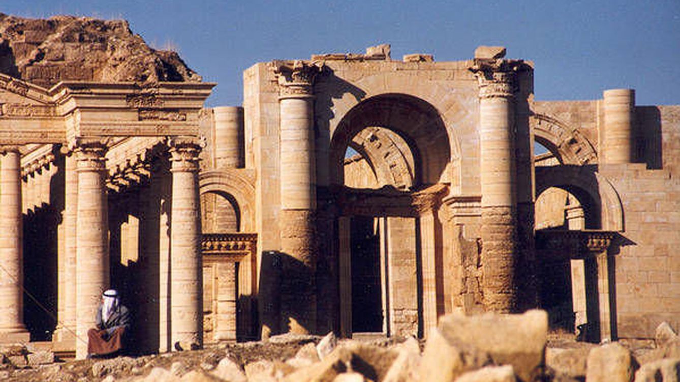 Foto: El ISIS ha destruido este fin de semana las históricas ciudades de Hatra (en la imagen) y Jorsabad (EFE)