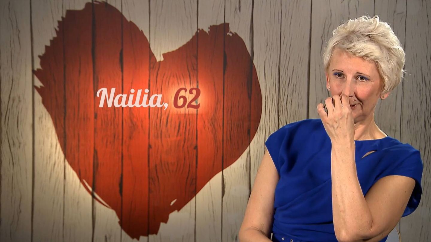 Nailia, en 'First Dates'. (Mediaset)