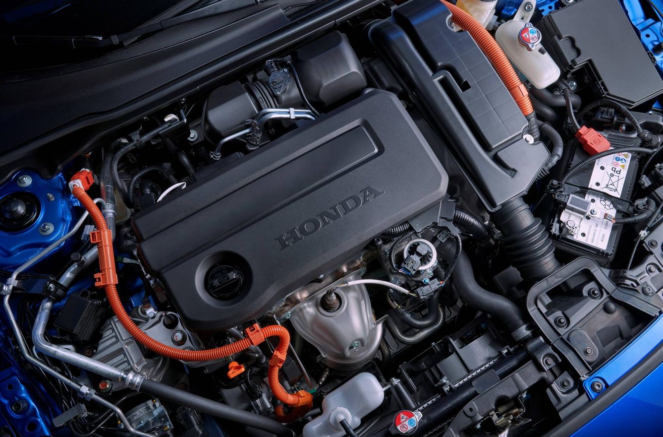 La mecánica del Civic e:HEV combina un motor de gasolina con dos eléctricos y una batería ion-litio.